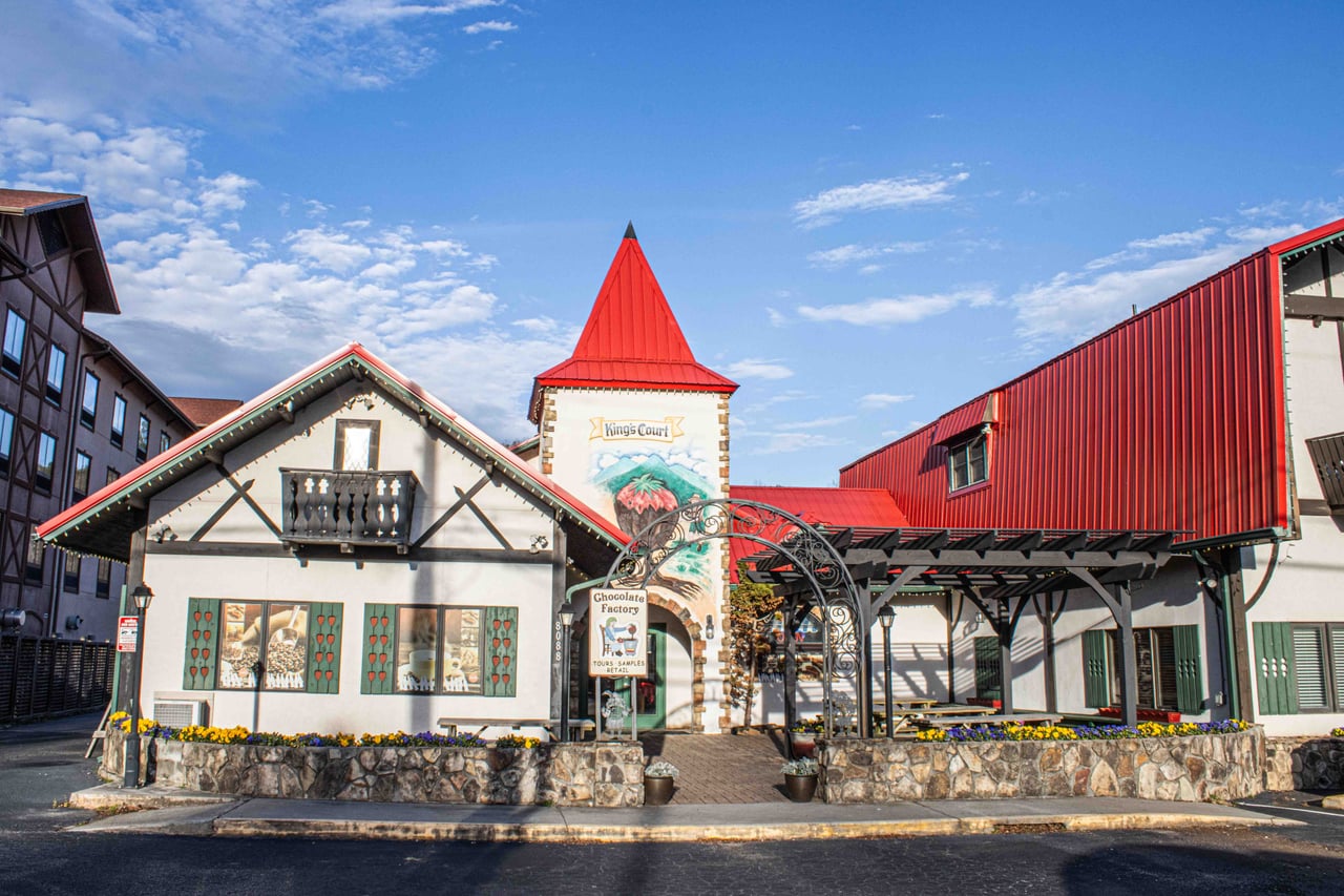 Outside of 8078 S Main St.Helen, GA 30545 of Hansel and Gretel Candy Kitchen